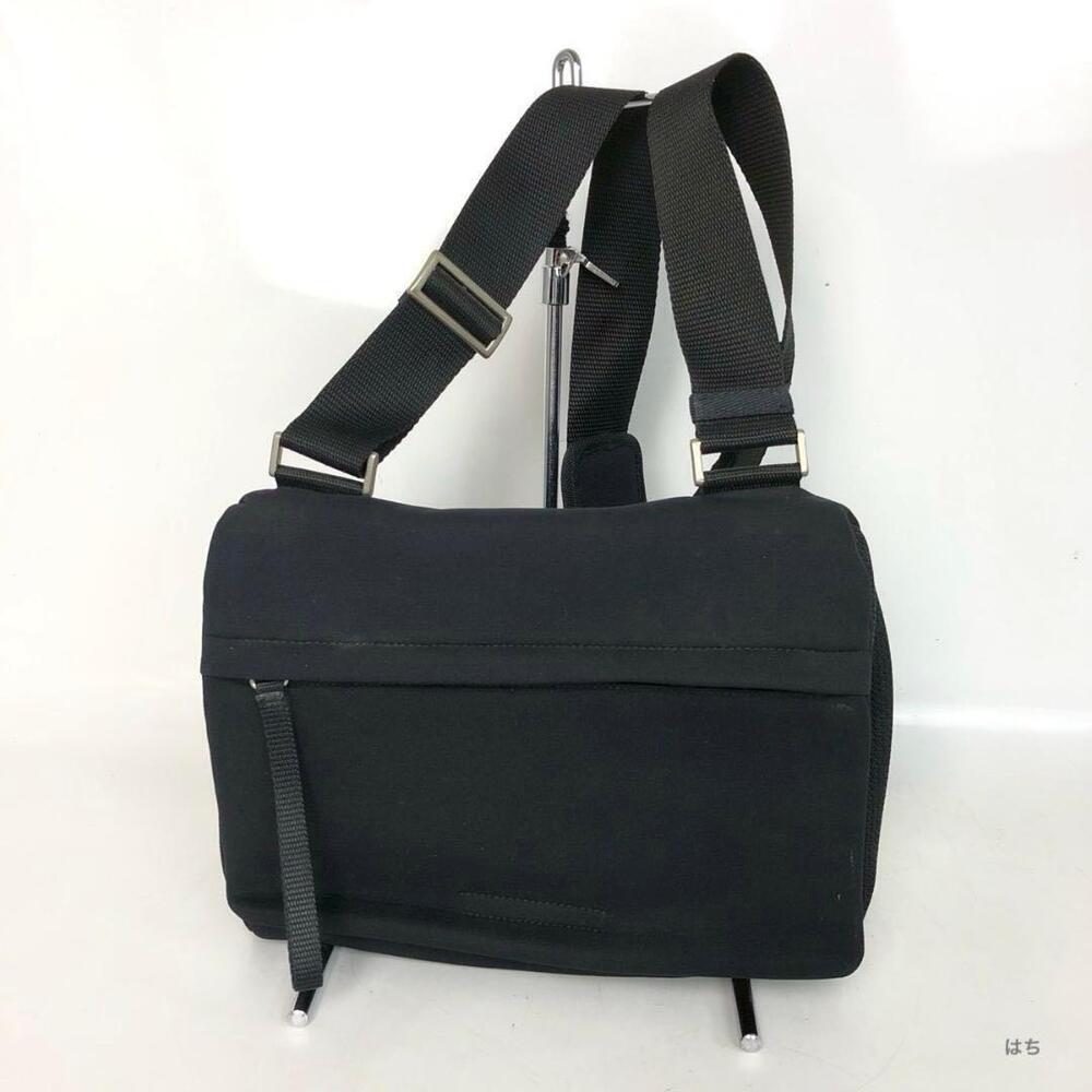 PRADA SPORT Neoprene Shoulder Bag Black Crossbody